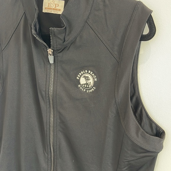 EP PRO Tour Tech Golf Vest Black Size Large - Picture 2 of 7